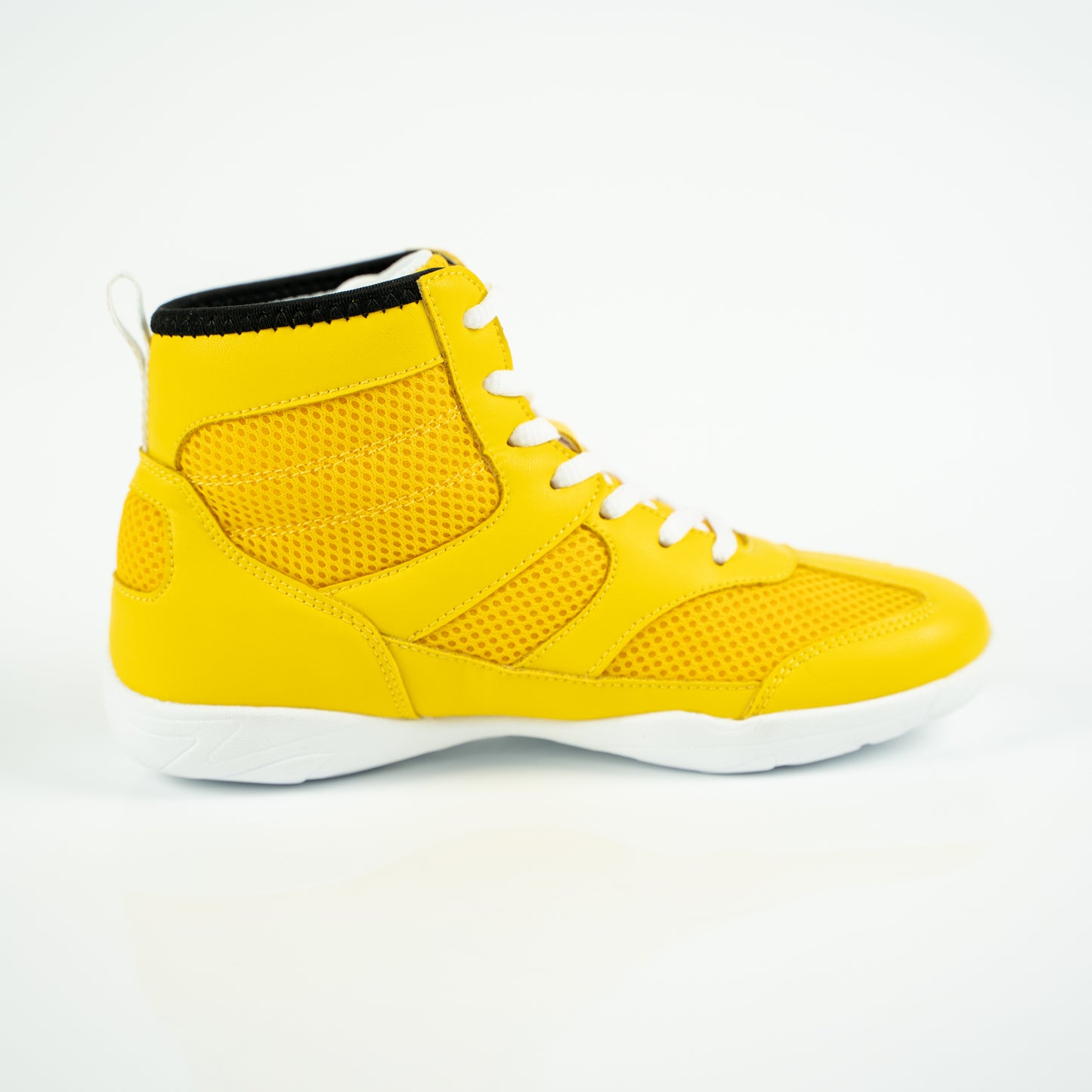 Vigor Hightop Dance Sneakers - Yellow