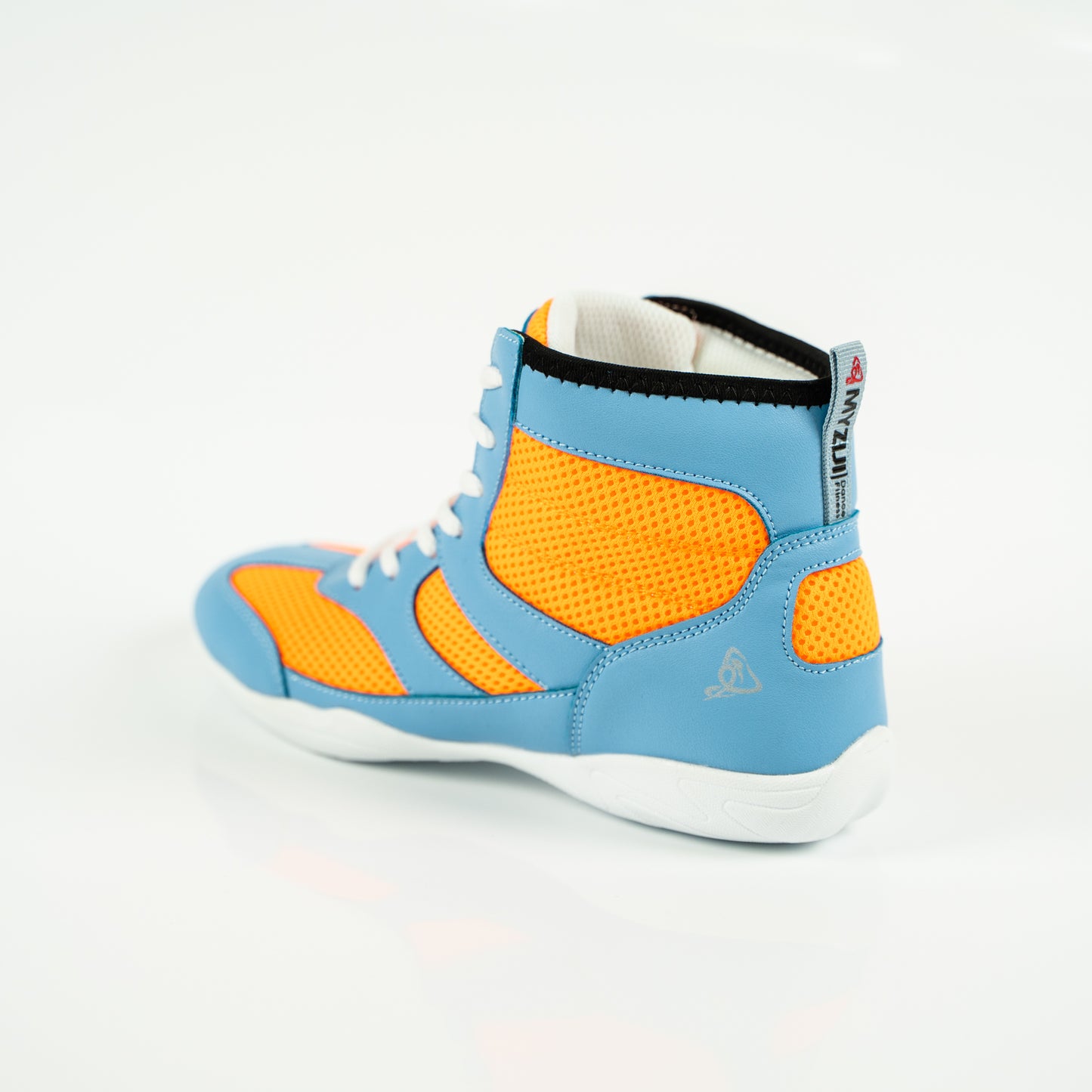 Vigor Hightop Dance Sneakers - Blue & Orange