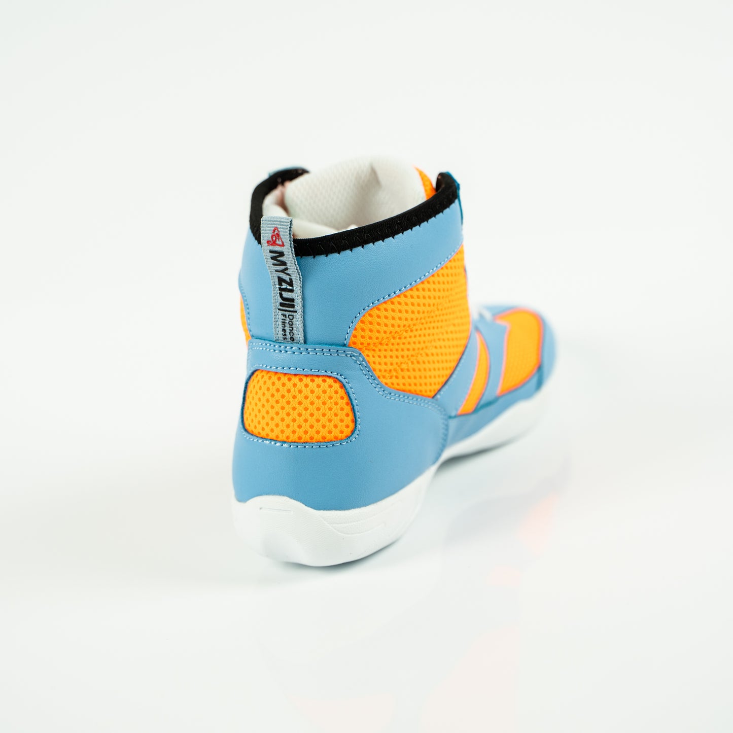 Vigor Hightop Dance Sneakers - Blue & Orange
