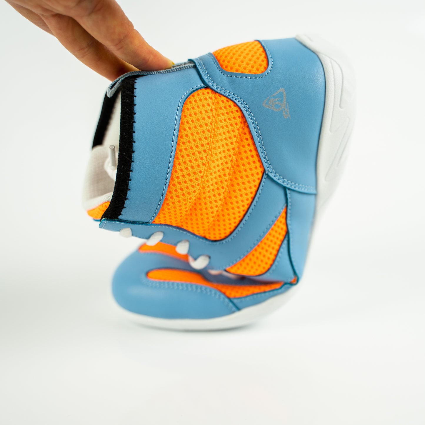 Vigor Hightop Dance Sneakers - Blue & Orange