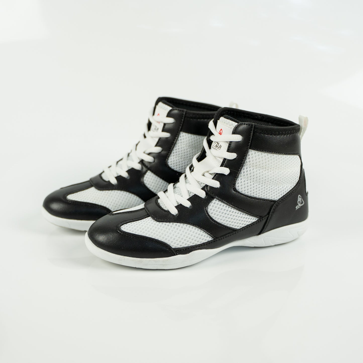 Vigor Hightop Dance Sneakers - Black & White