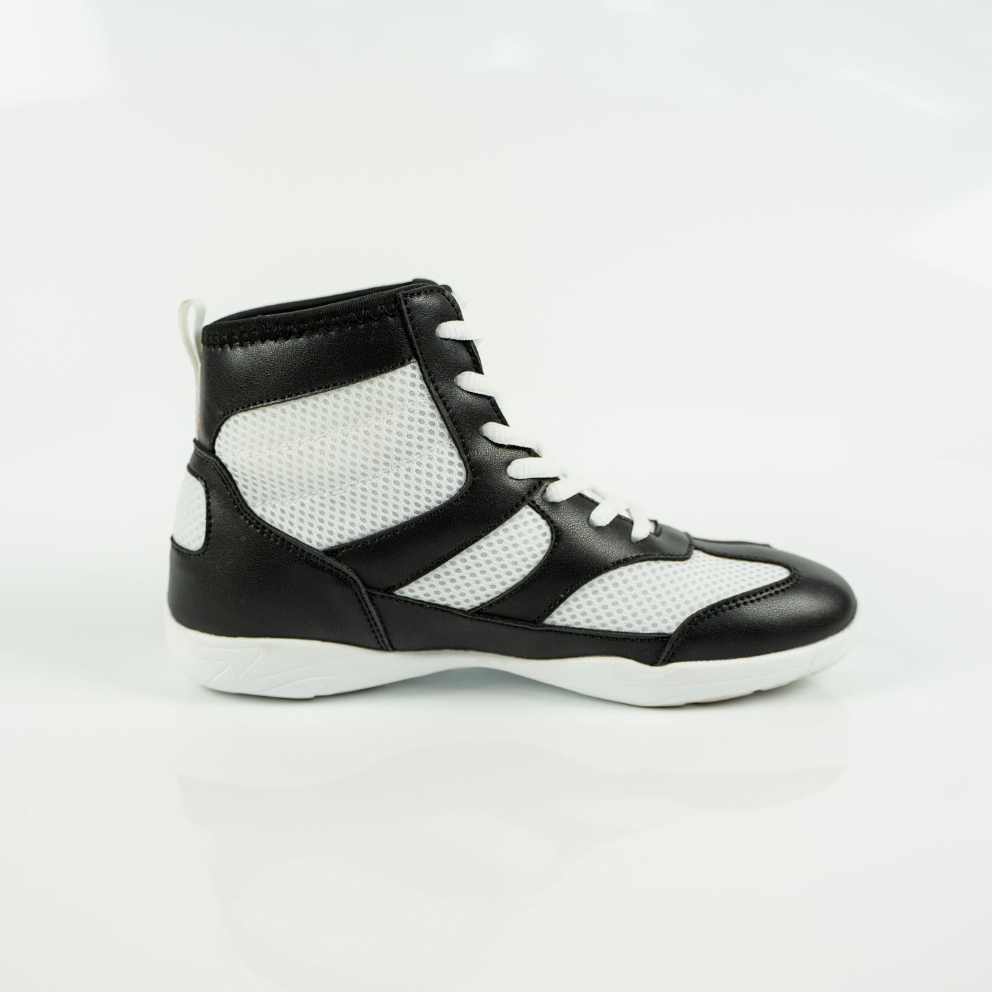 Vigor Hightop Dance Sneakers - Black & White