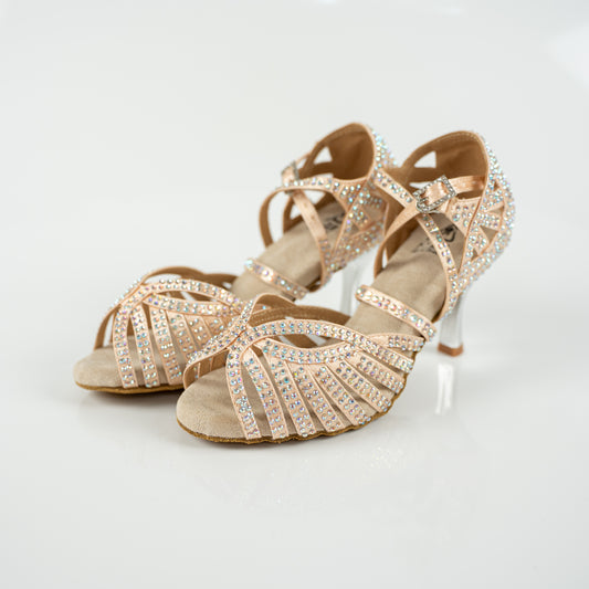 Abelia Dance Shoes - Nude (with Extra Cushioned Padding)