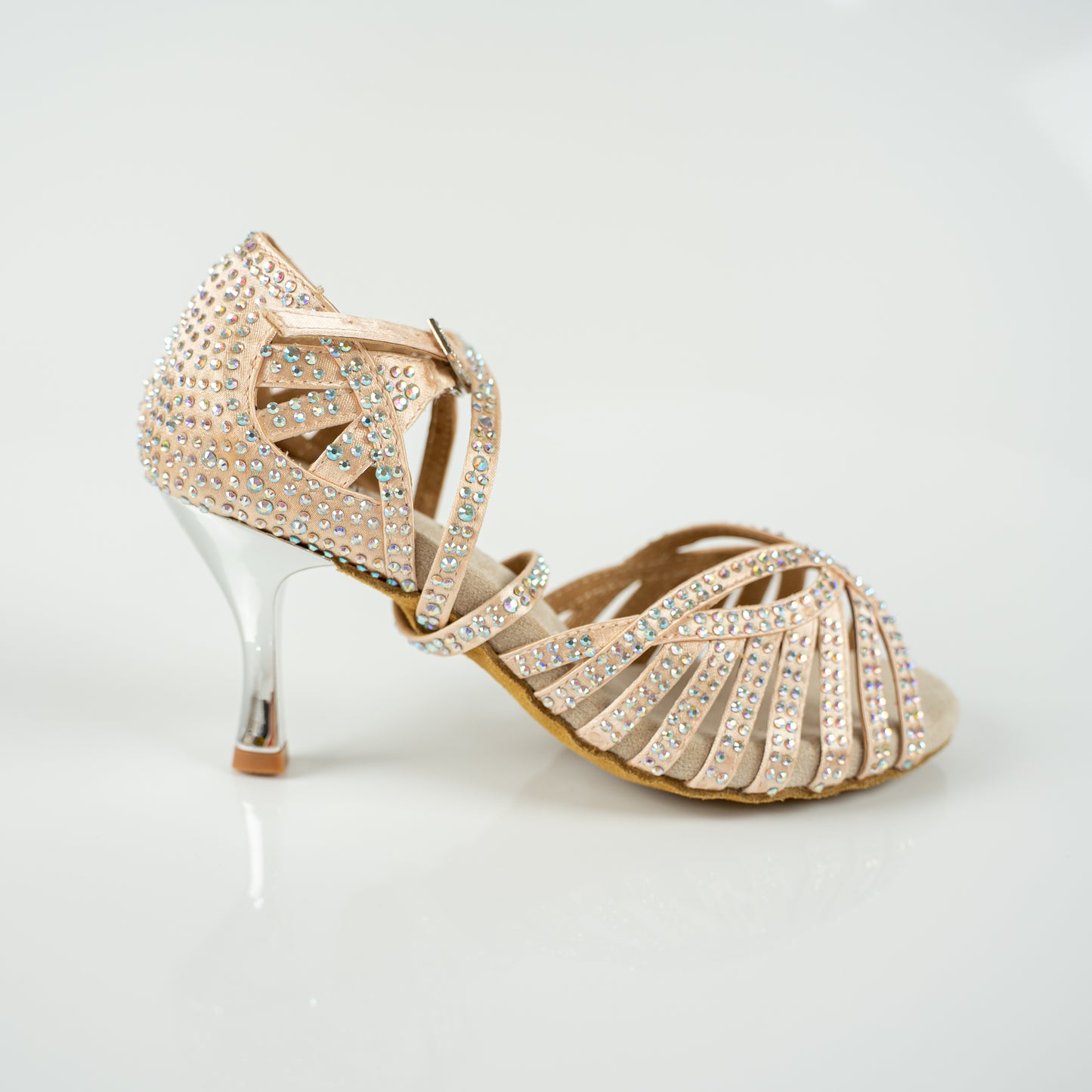 Abelia Dance Shoes - Nude (with Extra Cushioned Padding)