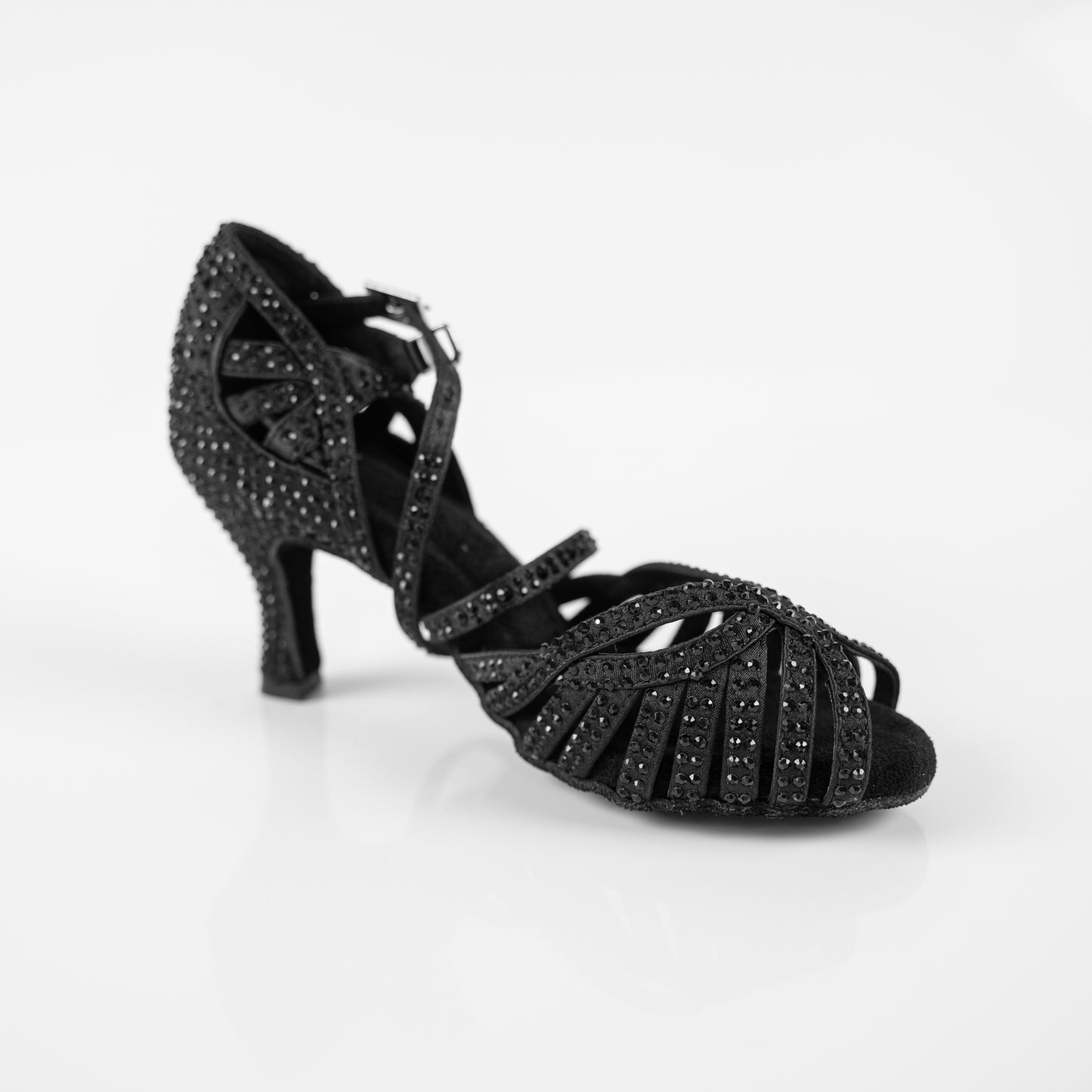 Abelia Dance Shoes - Black (with Extra Cushioned Padding)
