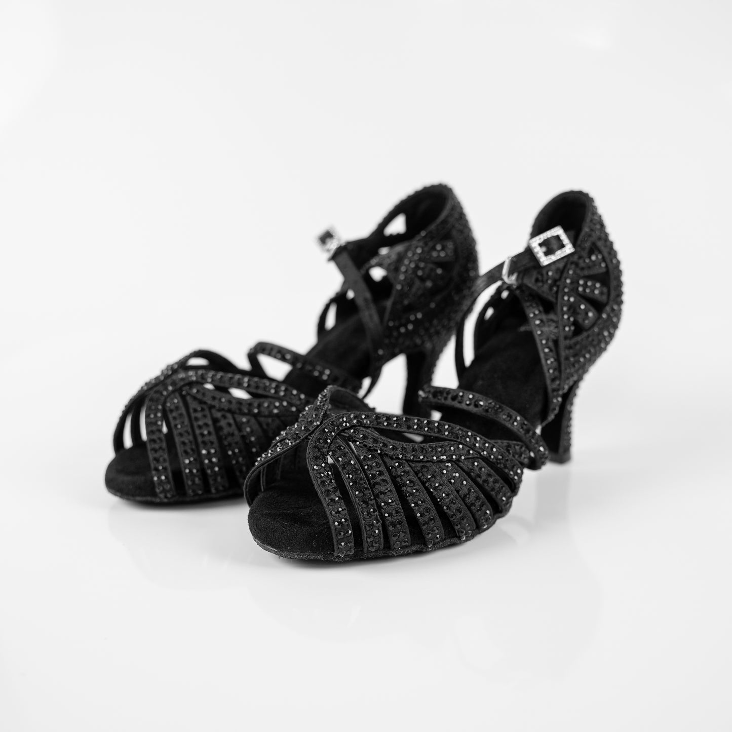 Abelia Dance Shoes - Black (with Extra Cushioned Padding)