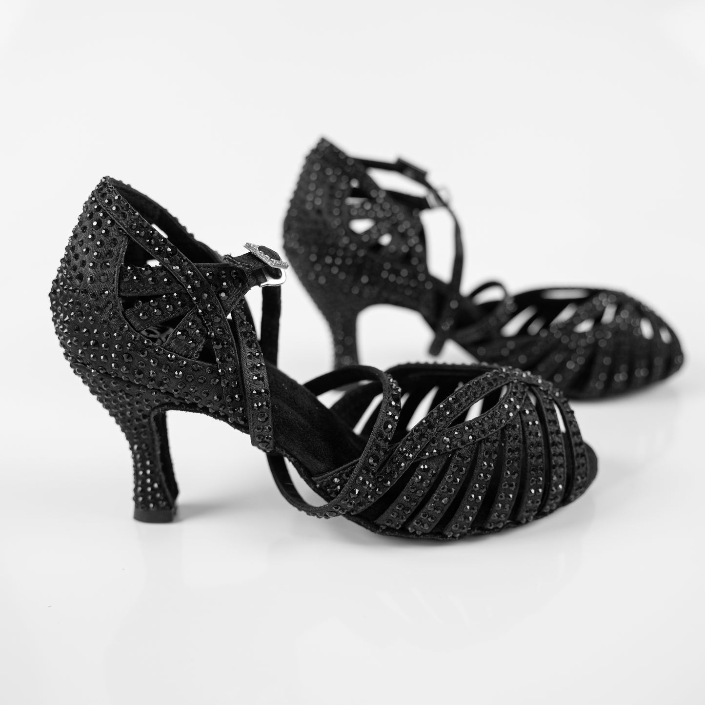 Abelia Dance Shoes - Black (with Extra Cushioned Padding)