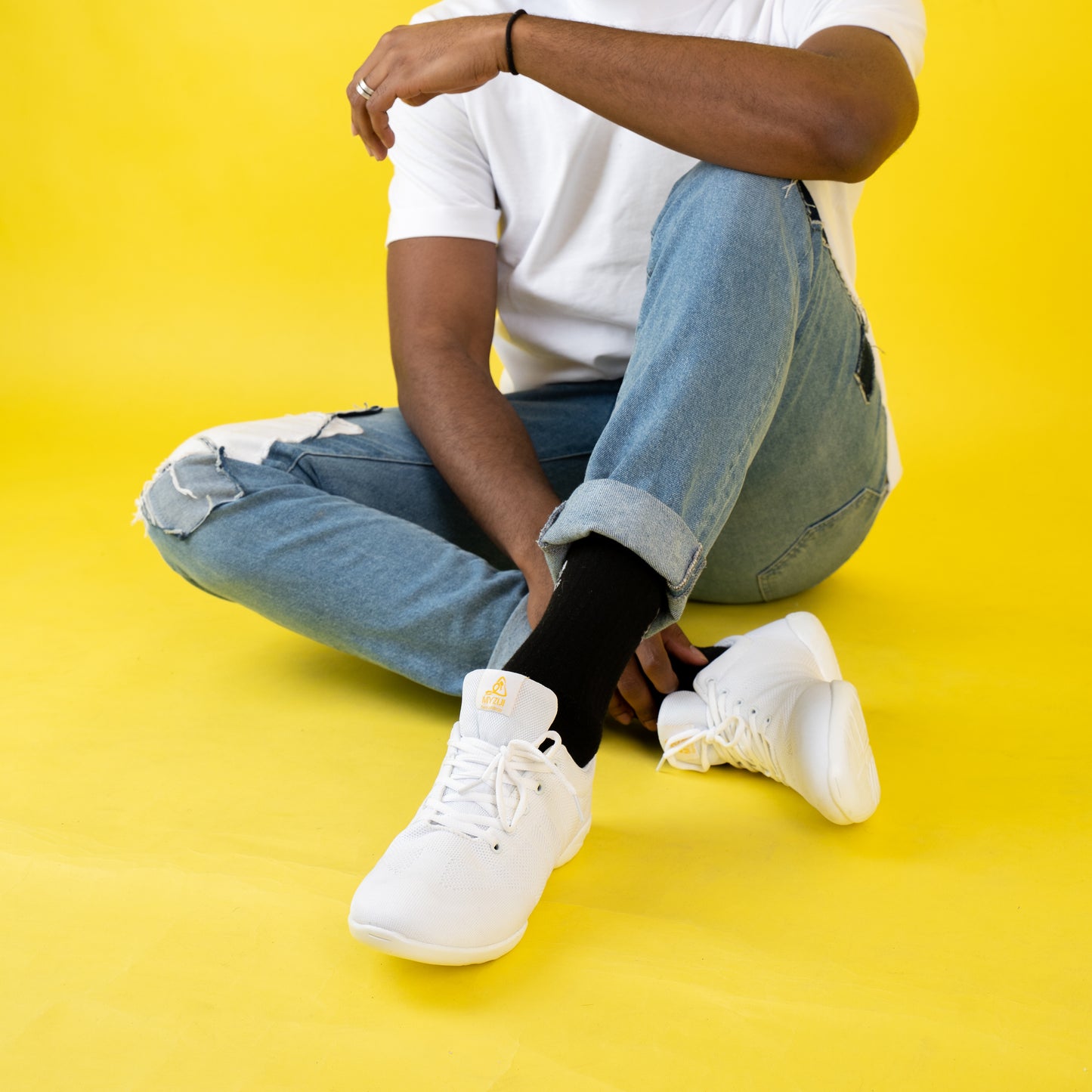 Sky Dance Sneakers - White