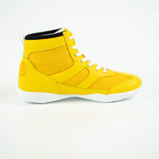 Vigor Hightop Dance Sneakers - Yellow