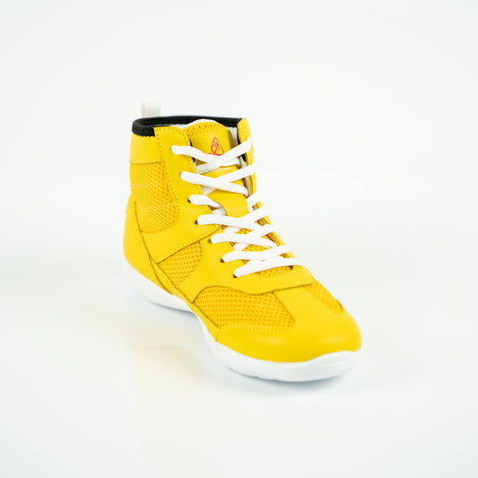 Vigor Hightop Dance Sneakers - Yellow