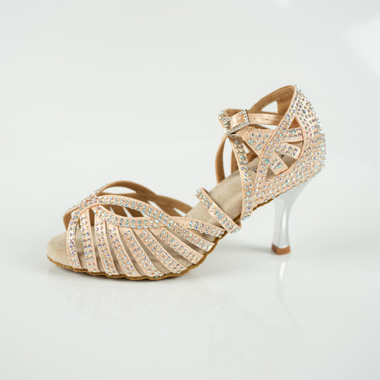 Abelia Dance Shoes - Nude (with Extra Cushioned Padding)