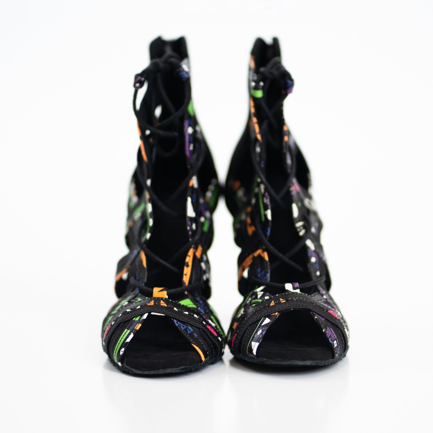 Rita Dance Shoes - Camouflage