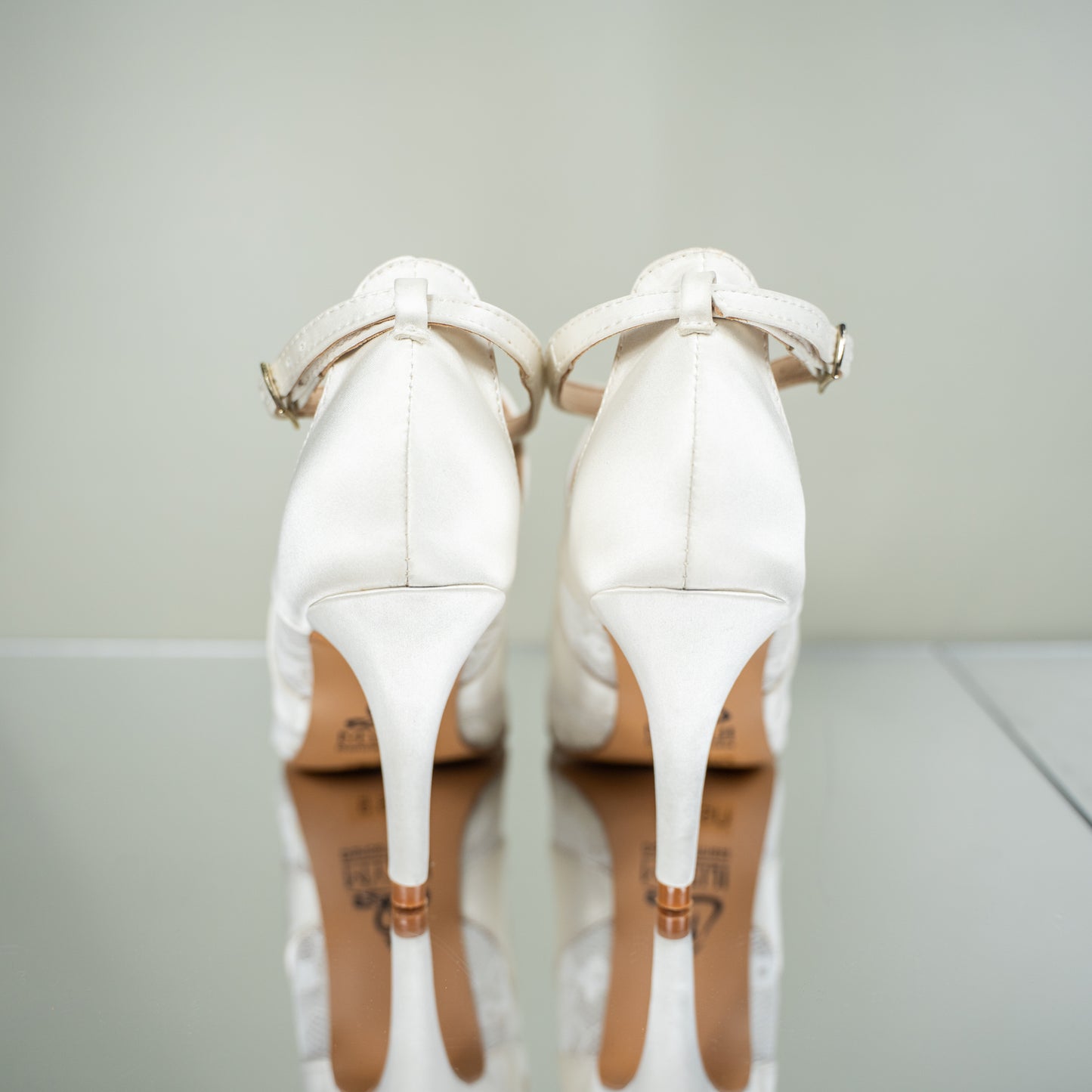 Lisa White Bridal Dance Heels
