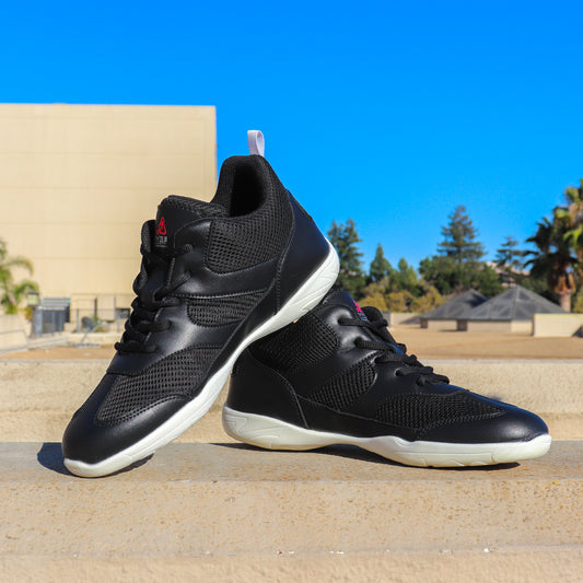 Glowing Rhythm Dance Sneakers - Black (White Sole)